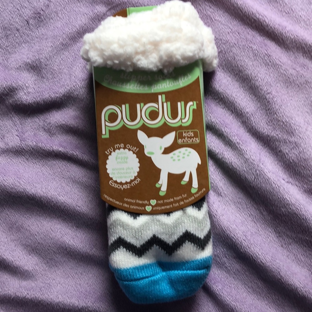 Kids Pudus Slipper Socks